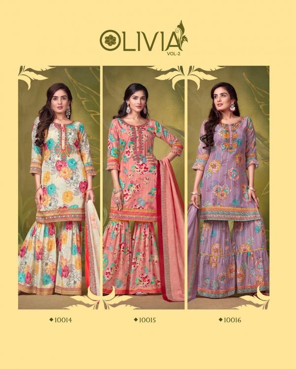 Lily And Lali Olivia 2 Exclusive Wear Musleen Ready Made Collection